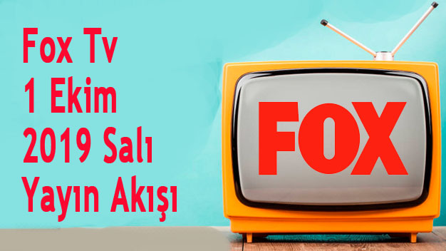 1 Ekim Fox Tv Yayın Akışı!