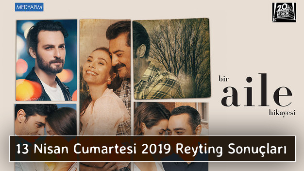 13 Nisan Cumartesi 2019 Reyting Sonuçları