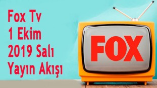 1 Ekim Fox Tv Yayın Akışı!