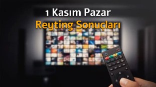 1 Kasım Pazar Reyting Sonuçları