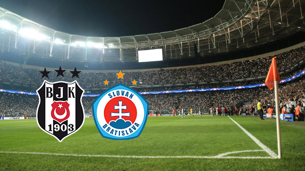 Beşiktaş - Slovan Bratislava maçı canlı izle