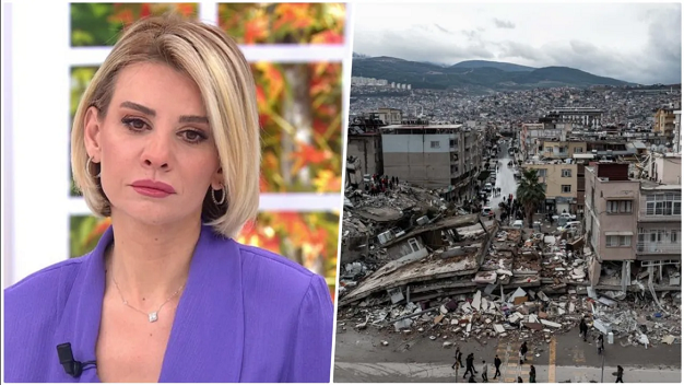 Deprem kayıpları için Esra Erol devrede