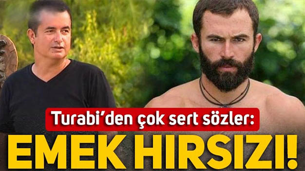 Turabi’den Survivor Ekstra Yorumcularına Zehir Zemberek Sözler! ‘’Emek Hırsızısınız! Taraflısınız!’’