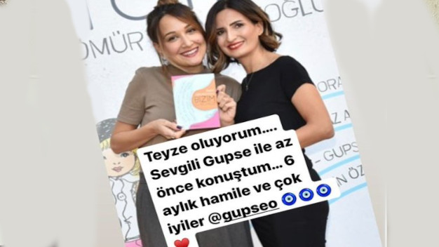 Ünlü Oyuncu Gupse Özay Bebek Bekliyor